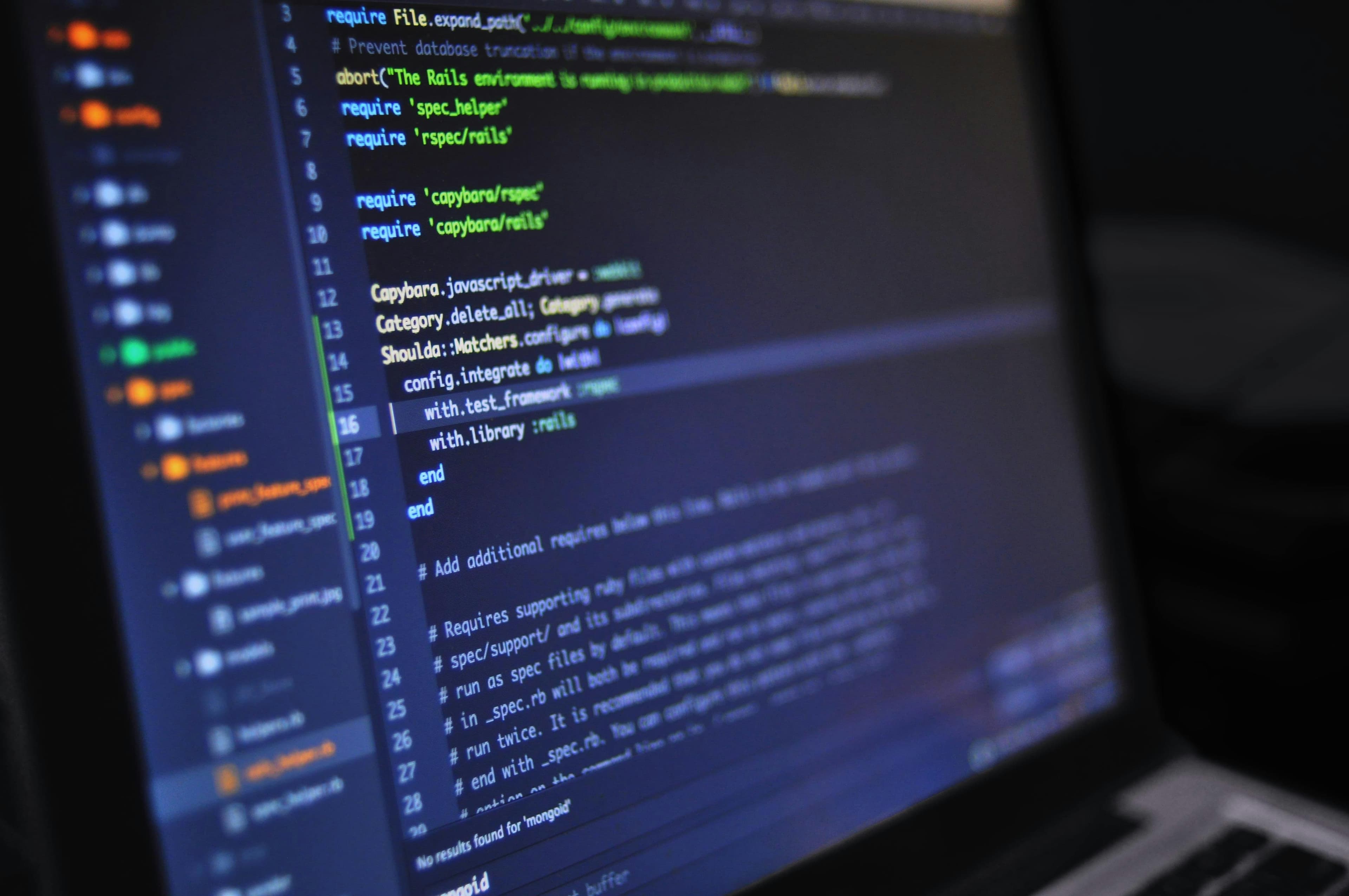Stock image representing software